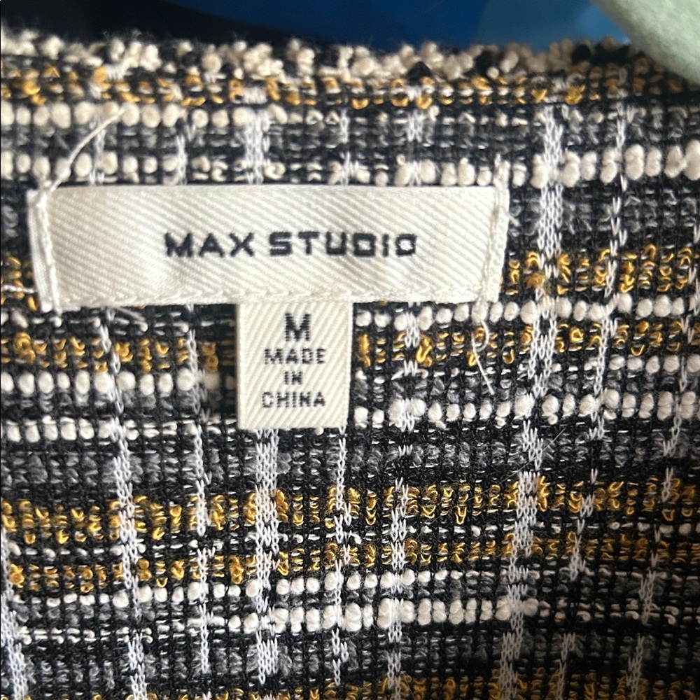 Max Studio Tweed Jacket medium - Picture 2 of 4